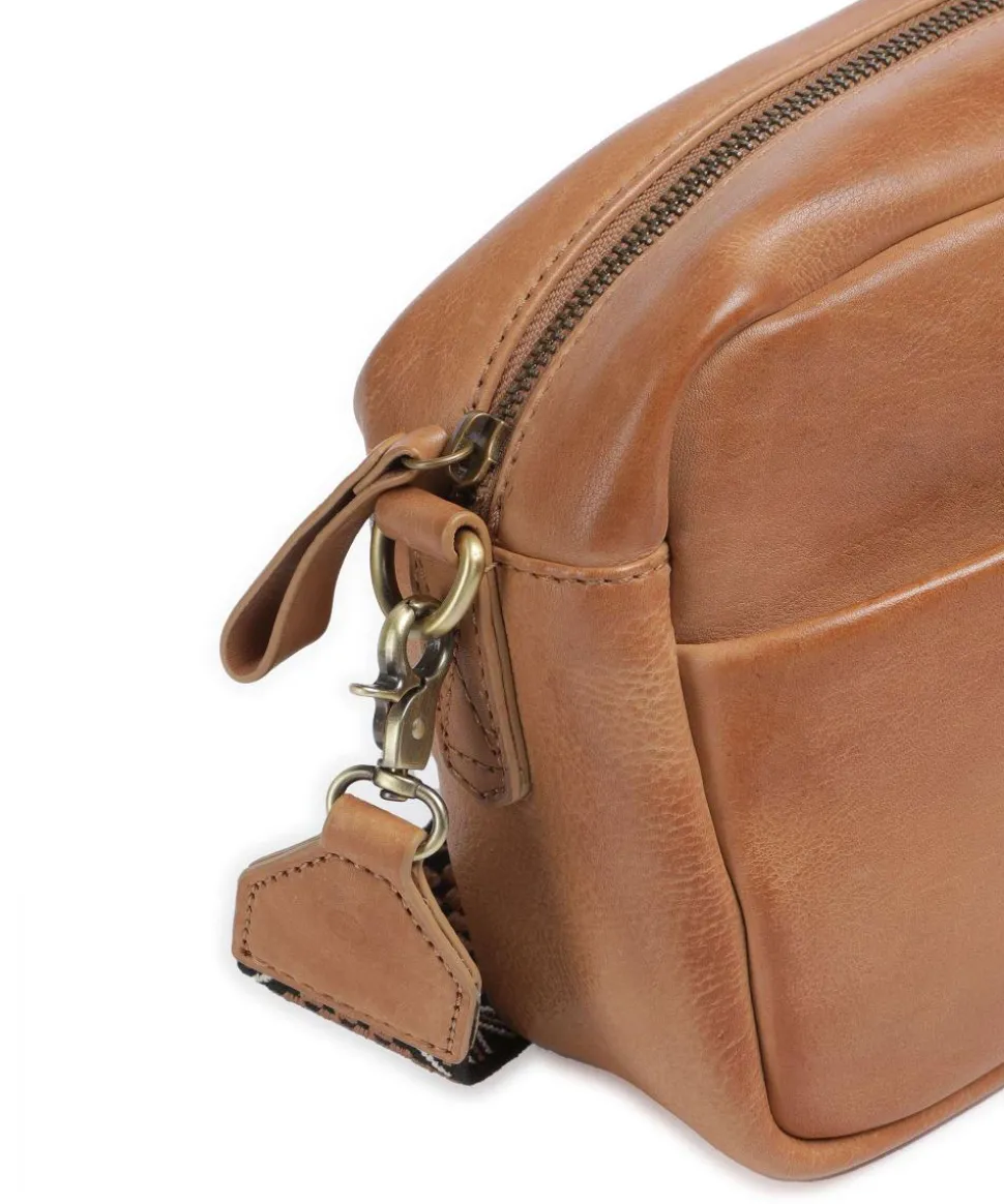 Sport Vogue Umhängetasche genarbtes Rindsleder tan