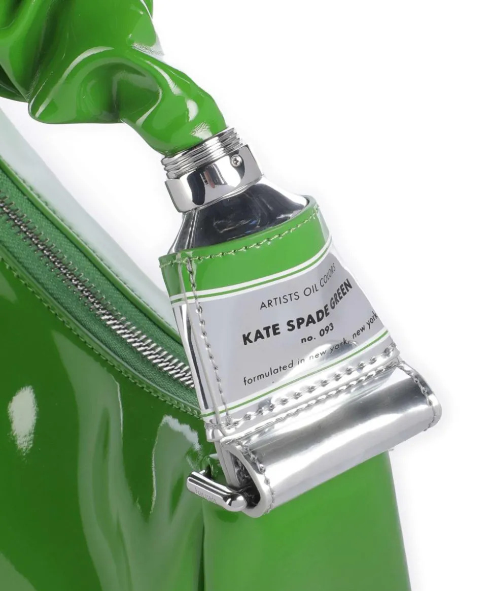 Squeeze Handtasche Lederimitat grün