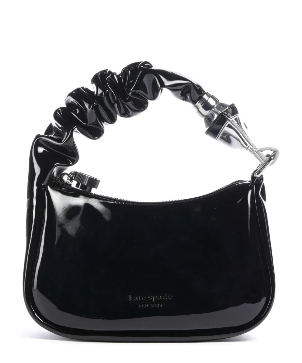 Squeeze Handtasche Lederimitat schwarz