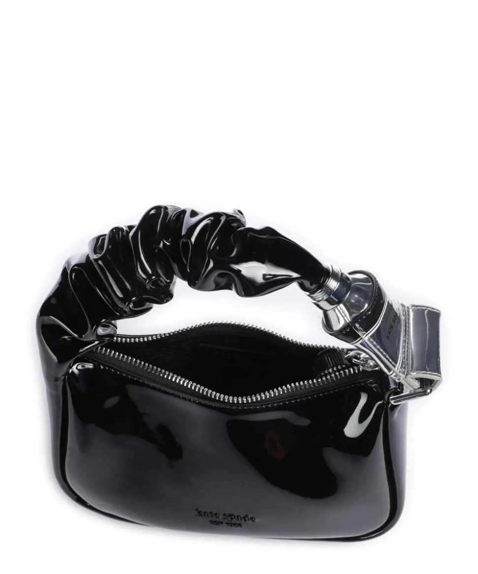 Squeeze Handtasche Lederimitat schwarz