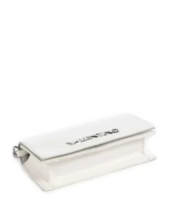 Stefany Schultertasche Lederimitat weiß