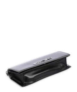 Stefany Schultertasche Lederimitat schwarz