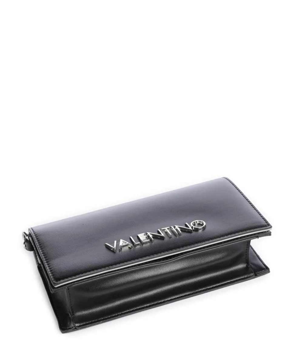 Stefany Schultertasche Lederimitat schwarz