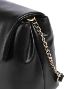 Stella Umhängetasche Lederimitat schwarz