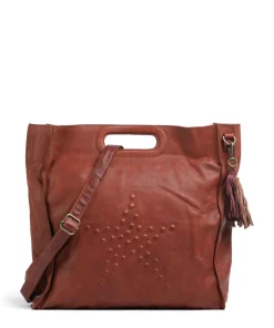 Sternbergstraße 1 Handtasche genarbtes Rindsleder braun