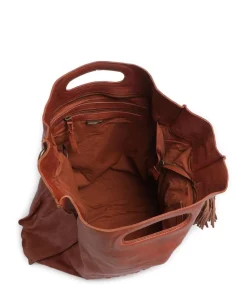 Sternbergstraße 1 Handtasche genarbtes Rindsleder braun