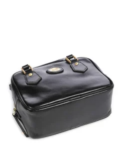 Stodo Handtasche fein genarbtes Rindsleder schwarz