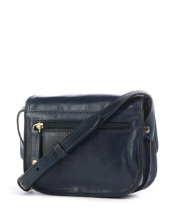 Stodo Umhängetasche fein genarbtes Rindsleder dunkelblau