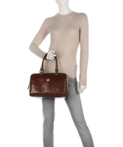 Story Donna Handtasche Leder braun