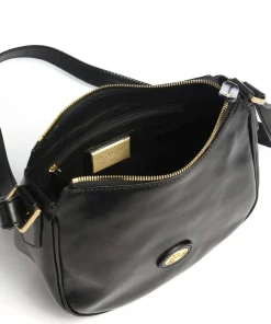 Story Donna Umhängetasche fein genarbtes Rindsleder schwarz