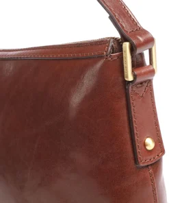 Story Donna Umhängetasche Leder braun