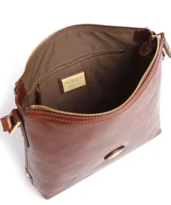 Story Donna Umhängetasche Leder braun