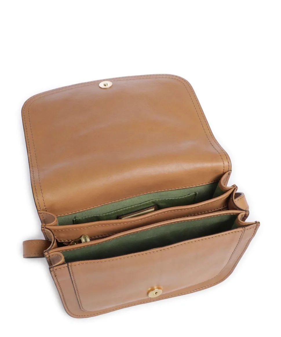 Story Donna Umhängetasche fein genarbtes Rindsleder hellbraun