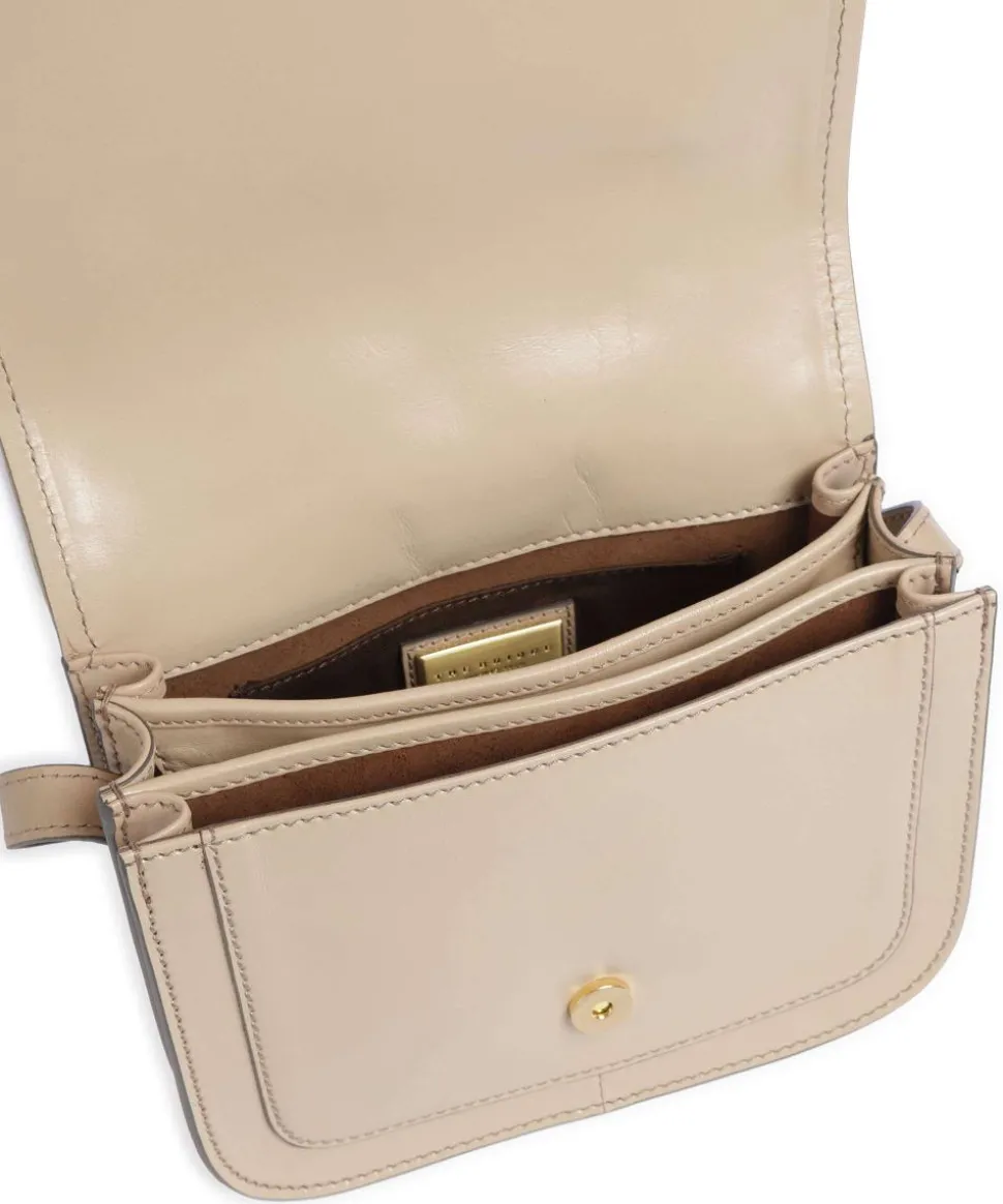 Story Donna Umhängetasche Fell, fein genarbtes Rindsleder hellbraun