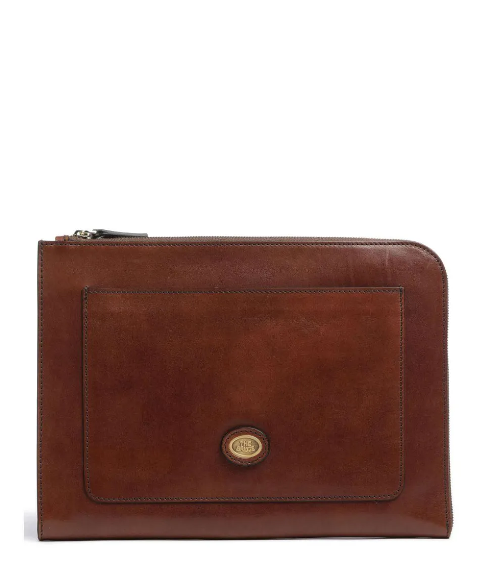 Story Uomo Laptophülle 13″ glattes Rindsleder braun