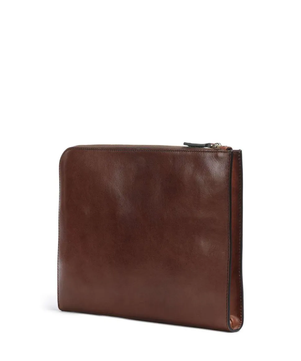 Story Uomo Laptophülle 13″ glattes Rindsleder braun