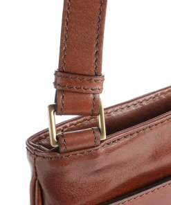 Story Uomo Schultertasche Pull-Up Rindsleder braun