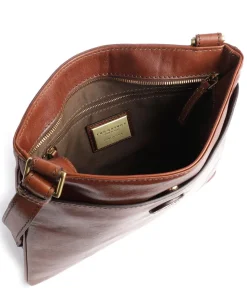 Story Uomo Schultertasche Pull-Up Rindsleder braun