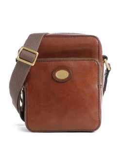 Story Uomo Umhängetasche Rindsleder braun