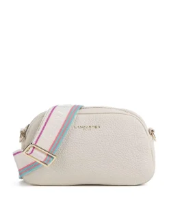 Studio Mimi Umhängetasche genarbtes Leder beige