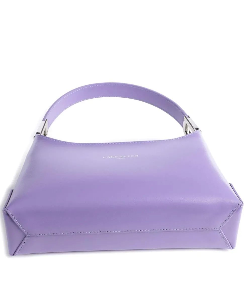 Suave Ace Schultertasche glattes Rindsleder violett
