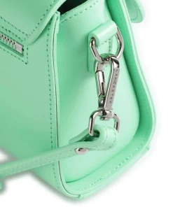 Suave Even Handtasche glattes Rindsleder hellgrün