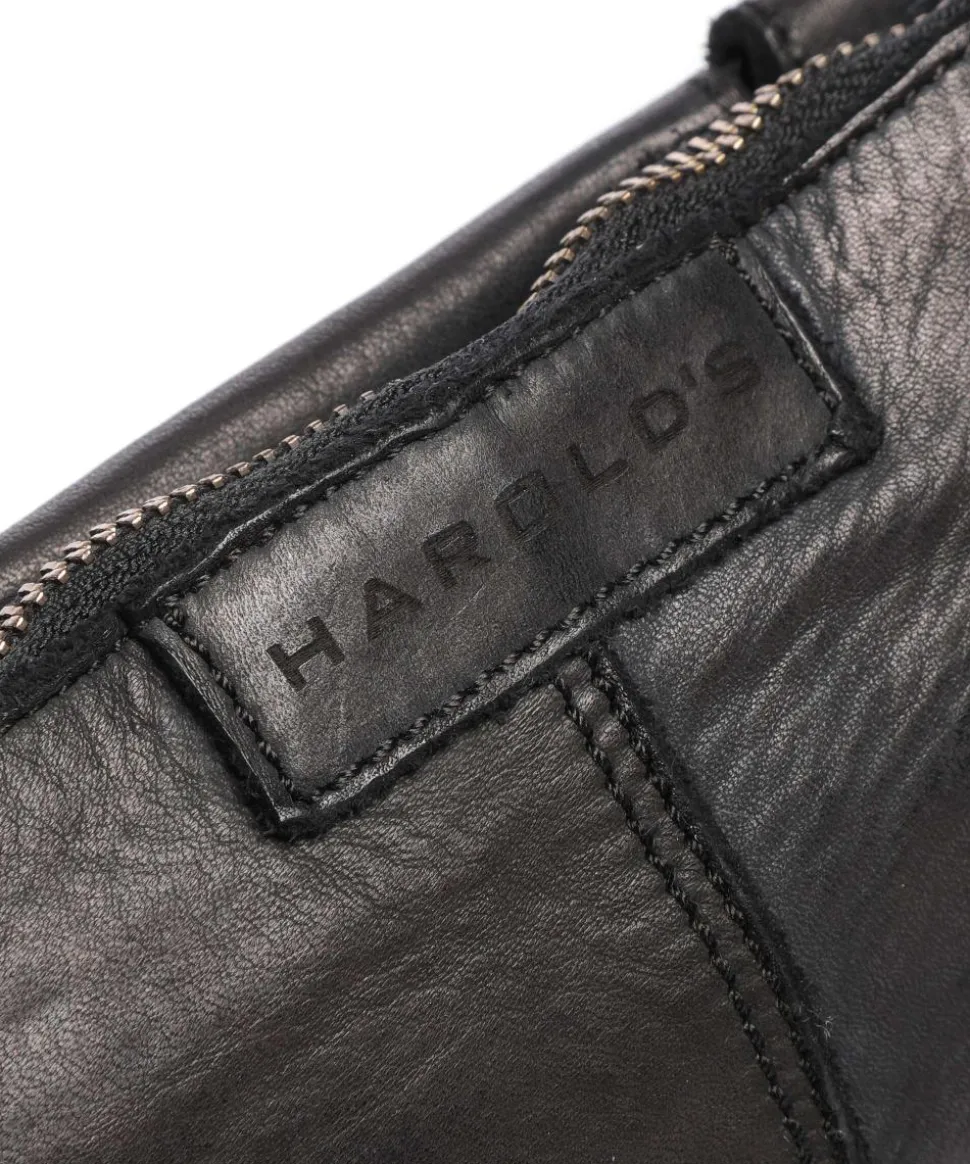 Submarine Gürteltasche fein genarbtes Rindsleder schwarz