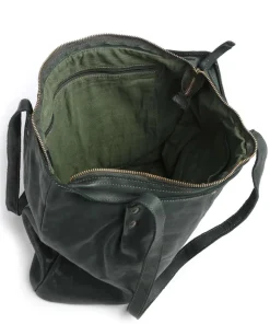 Submarine Shopper weiches Rindsleder dunkelgrün