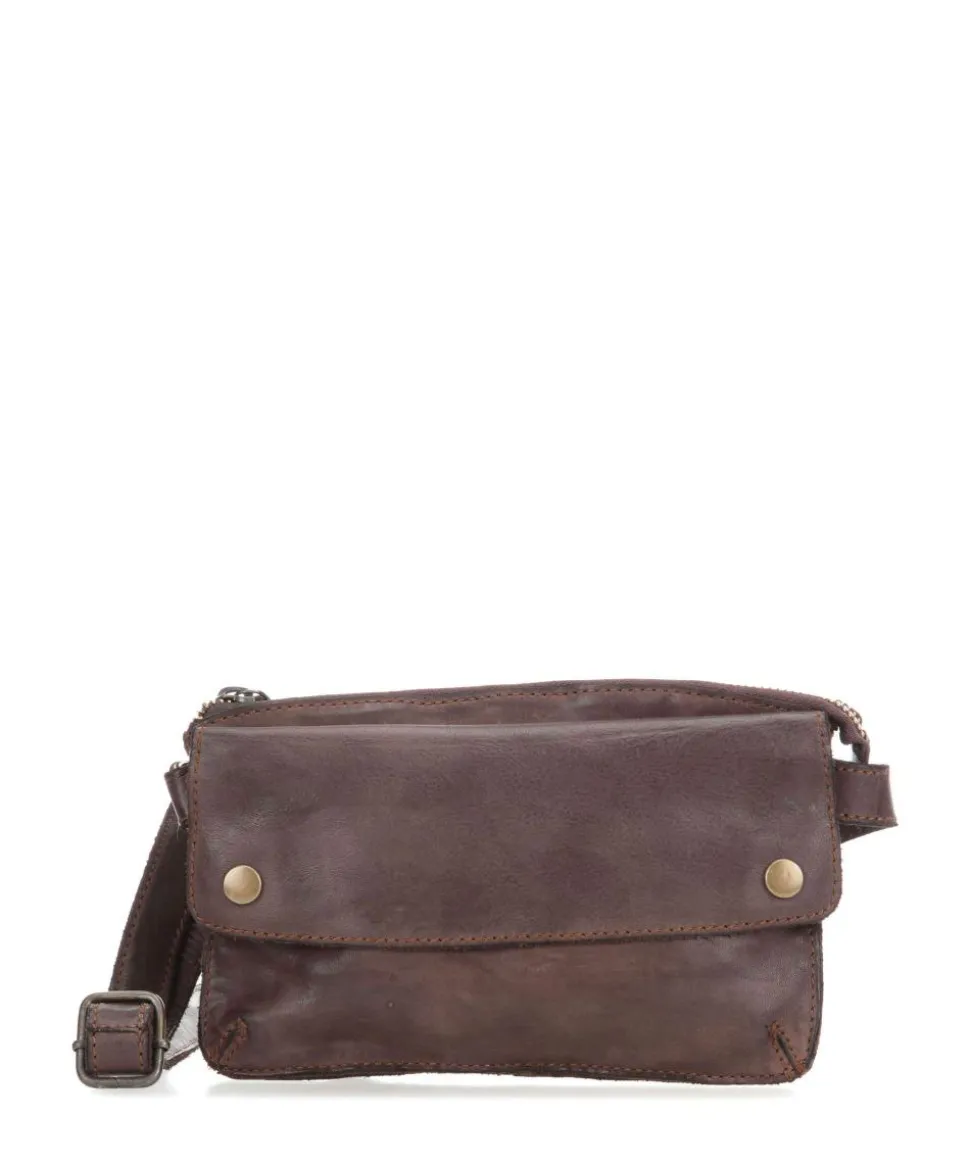 Submarine Umhängetasche fein genarbtes Rindsleder braun