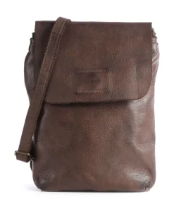 Submarine Umhängetasche Rindsleder dunkelbraun