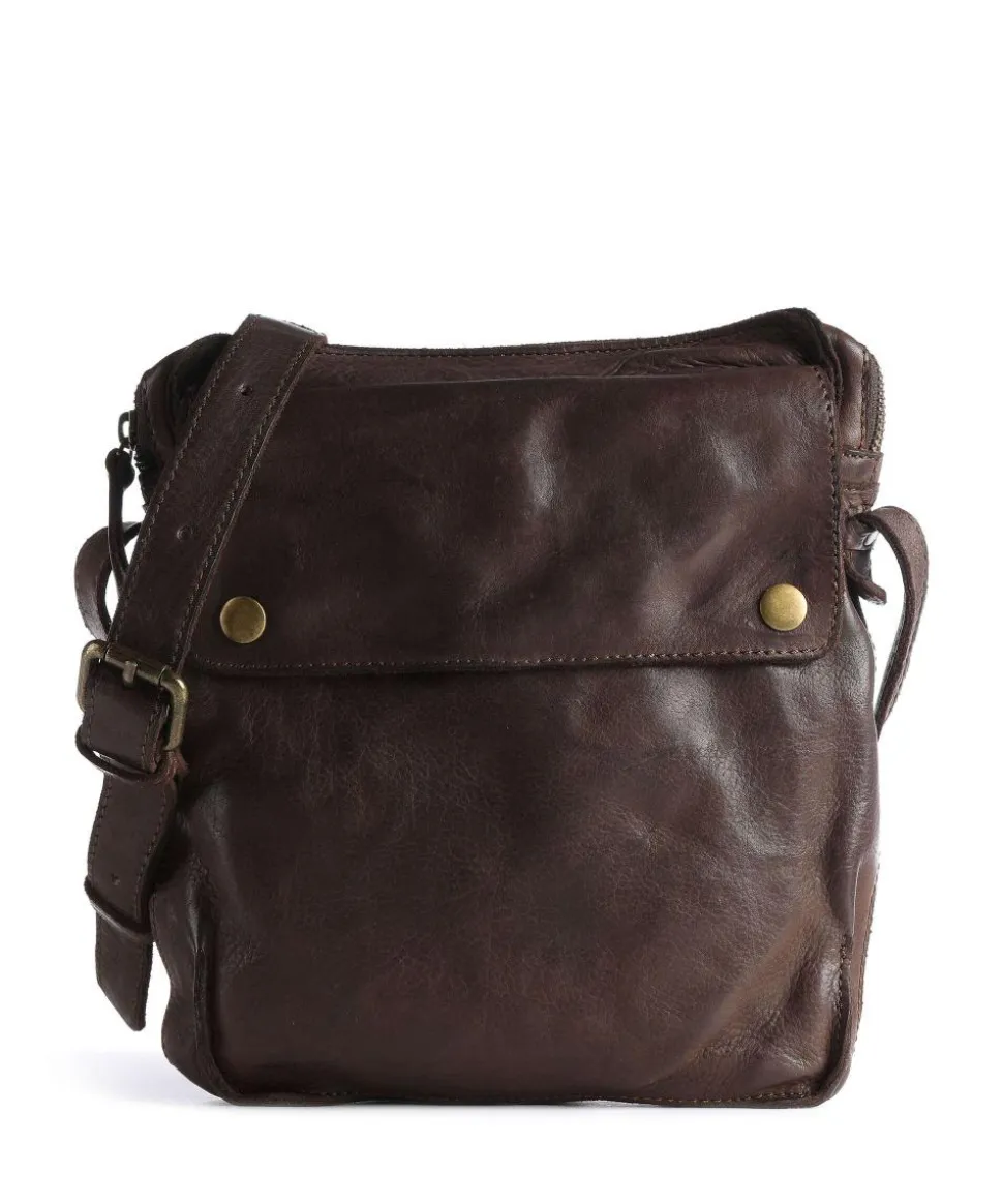 Submarine Umhängetasche Rindsleder dunkelbraun