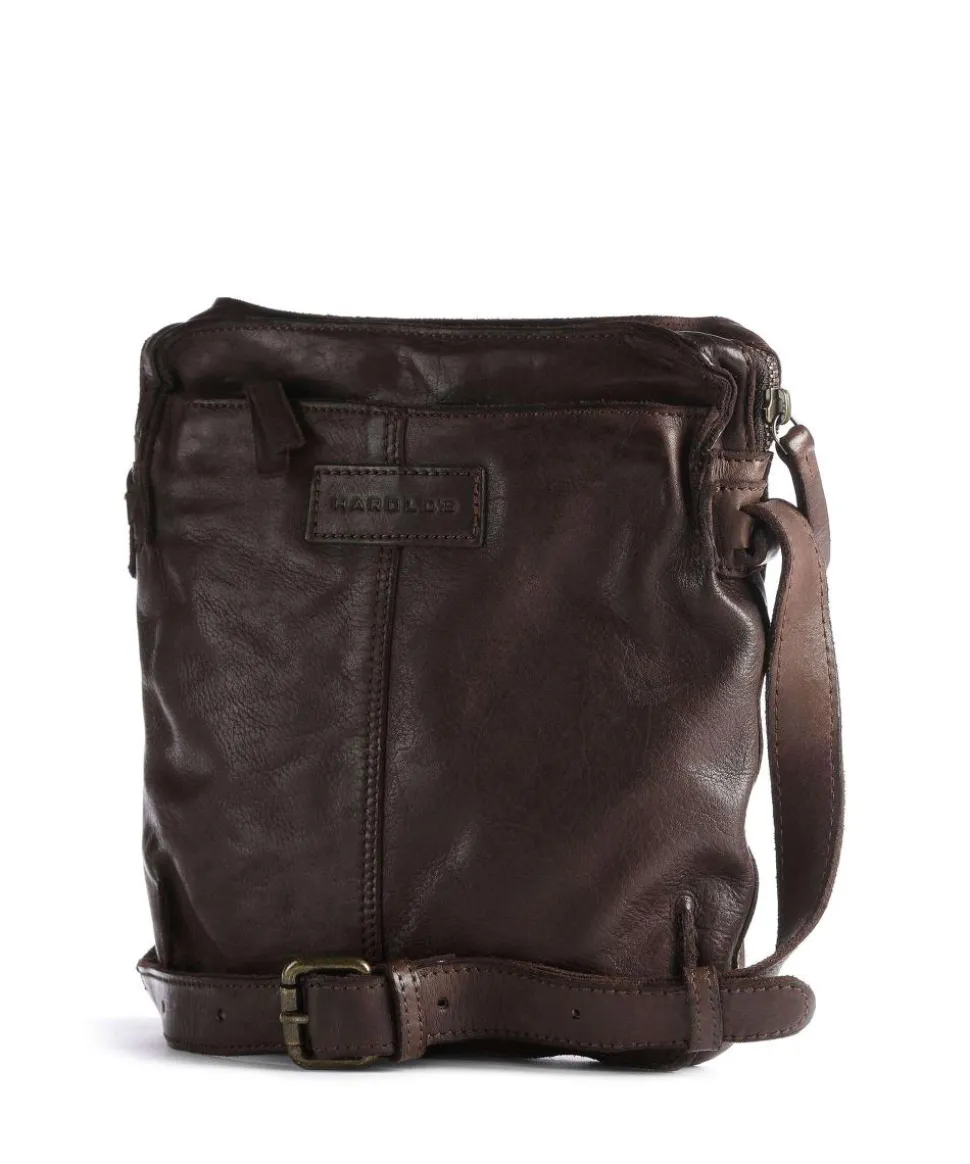 Submarine Umhängetasche Rindsleder dunkelbraun