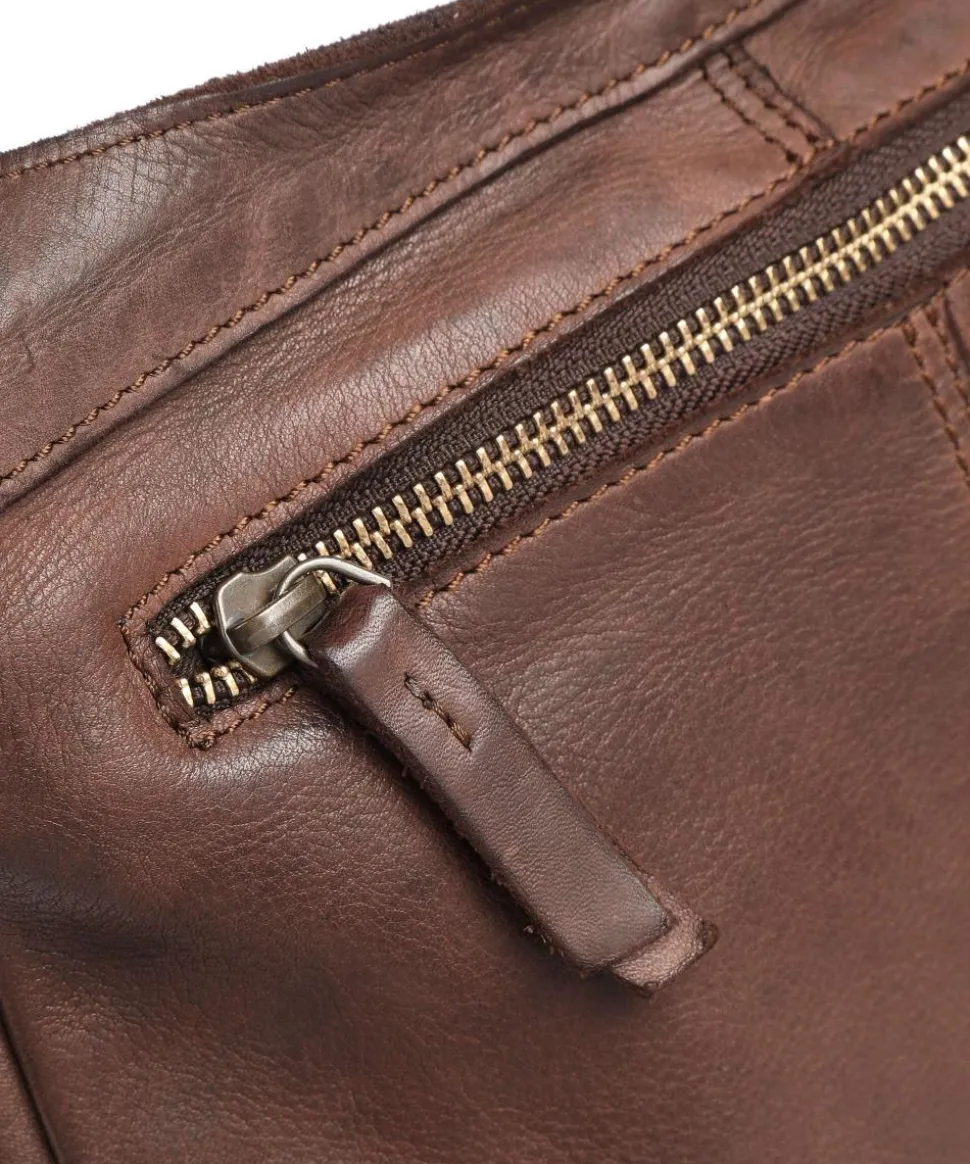 Submarine Umhängetasche Rindsleder dunkelbraun