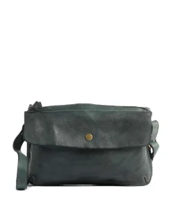 Submarine Umhängetasche Rindsleder dunkelgrün