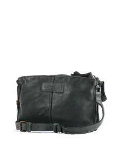 Submarine Umhängetasche Rindsleder dunkelgrün