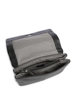 Sugar Pop Schultertasche genarbtes Rindsleder schwarz