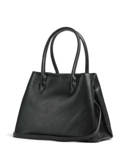 Sunshine Re Handtasche Lederimitat schwarz