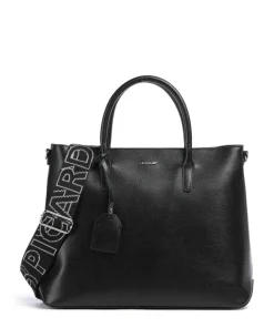 Super Star Handtasche Saffiano-Rindsleder schwarz