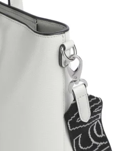 Super Star Handtasche Saffiano-Rindsleder hellgrau