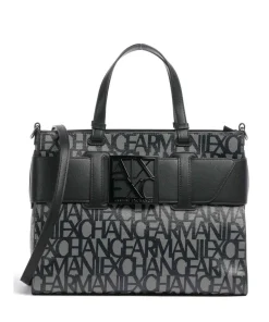 Susie Handtasche Baumwolle beige/schwarz