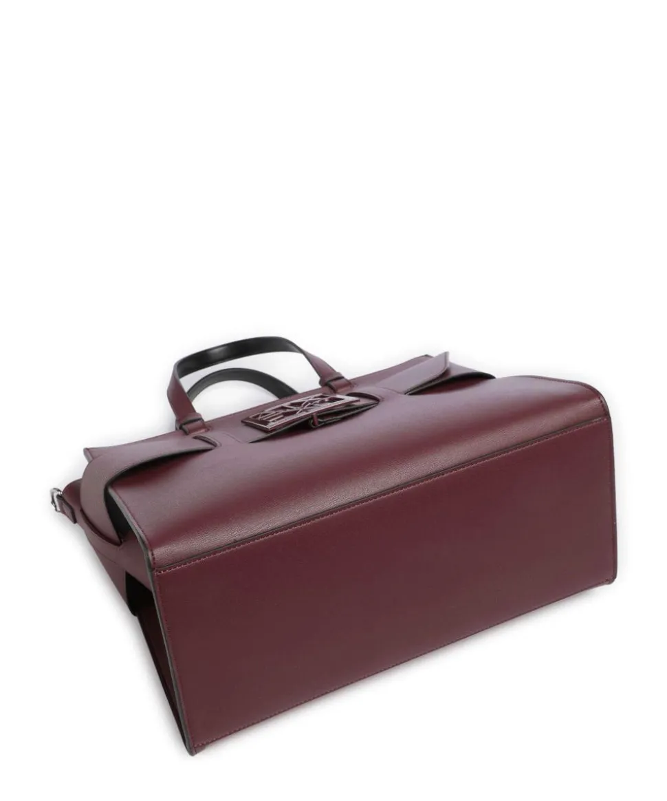 Susie Handtasche Lederimitat wein