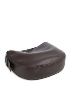 Susie L Beuteltasche Lederimitat dunkelbraun