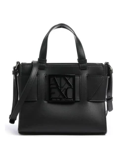 Susie M Handtasche Lederimitat schwarz