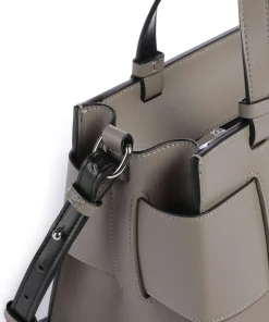 Susie M Handtasche Lederimitat taupe