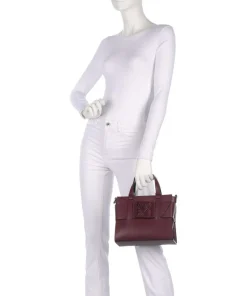 Susie M Handtasche Lederimitat wein