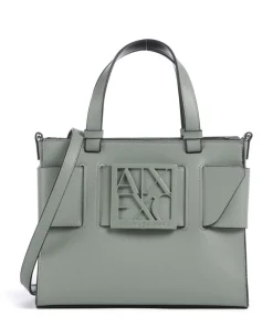 Susie M Handtasche Lederimitat grünblau