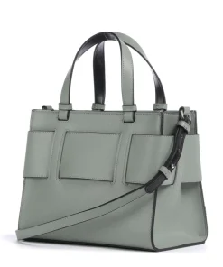 Susie M Handtasche Lederimitat grünblau