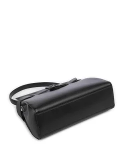 Susie M Shopper Lederimitat schwarz