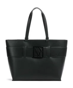 Susie M Shopper Lederimitat schwarz