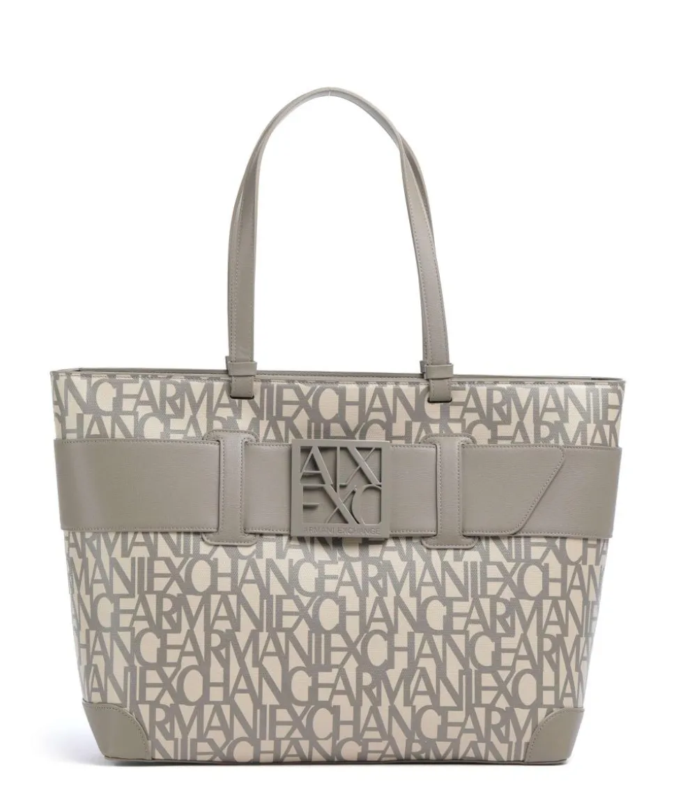 Susie M Shopper Lederimitat sand